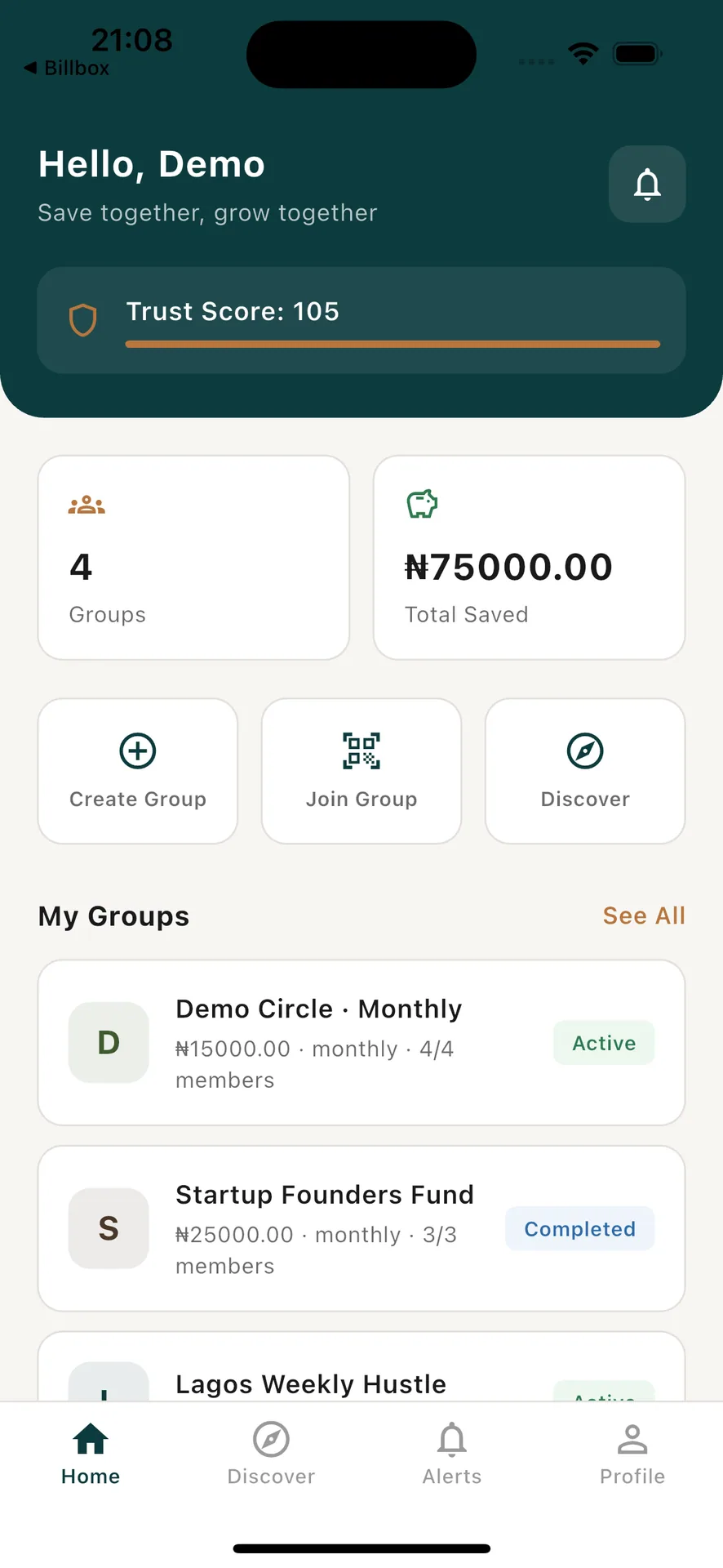 AJO — Esusu / Adashe Thrift Savings screenshot 3