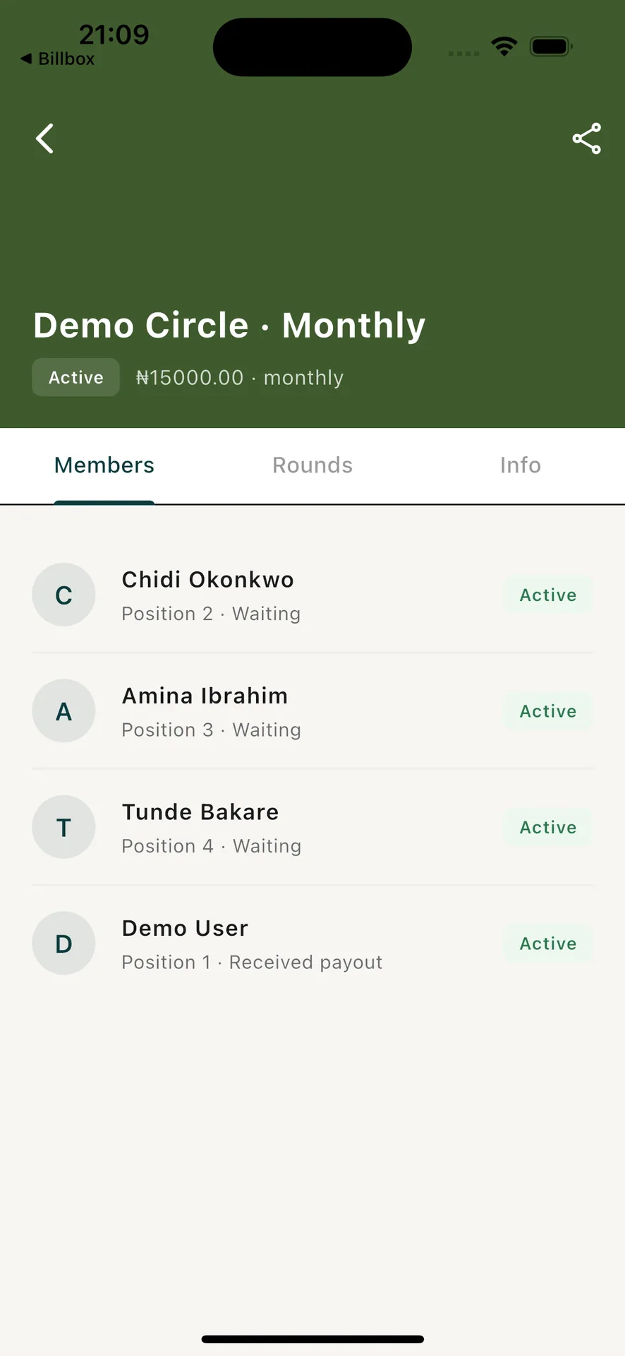 AJO — Esusu / Adashe Thrift Savings screenshot 4