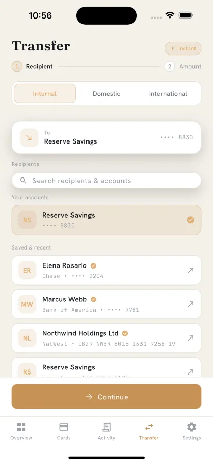 Aureum — White-Label Digital Banking Platform (Flutter + Next.js) screenshot 12