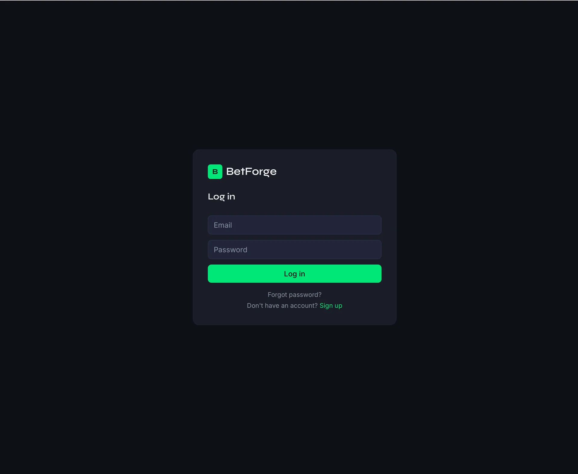 BetForge — Self-Hosted Sports Betting Platform screenshot 7