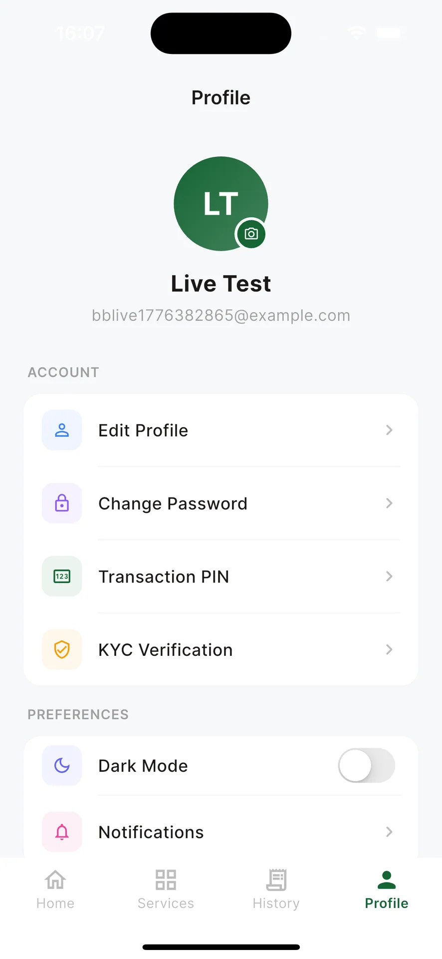 BillBox - White-Label Mobile Banking & VTU Platform screenshot 11