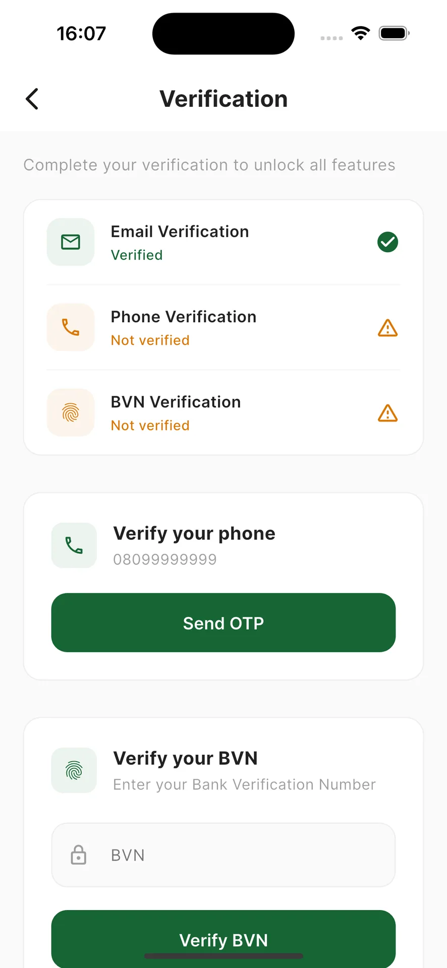 BillBox - White-Label Mobile Banking & VTU Platform screenshot 12