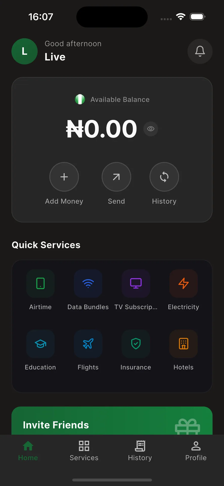 BillBox - White-Label Mobile Banking & VTU Platform screenshot 13