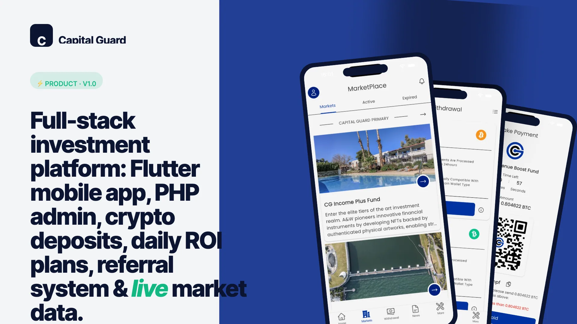 Capital Guard - Investment & Crypto Platform