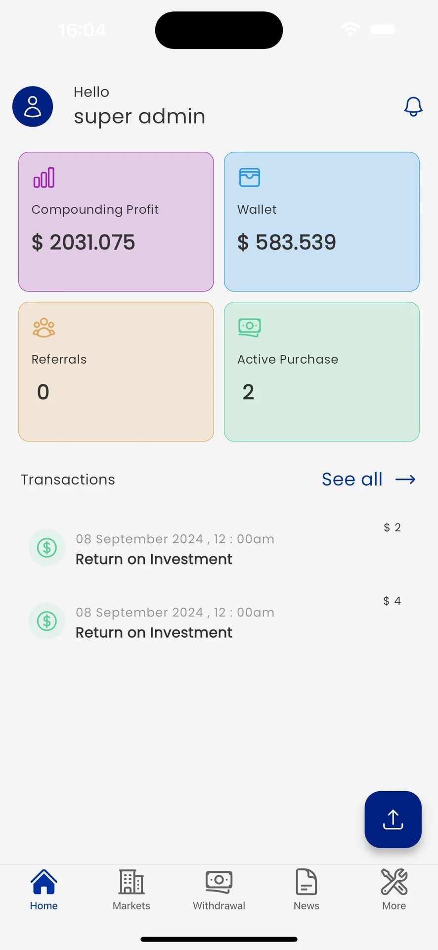 Capital Guard - Investment & Crypto Platform screenshot 6