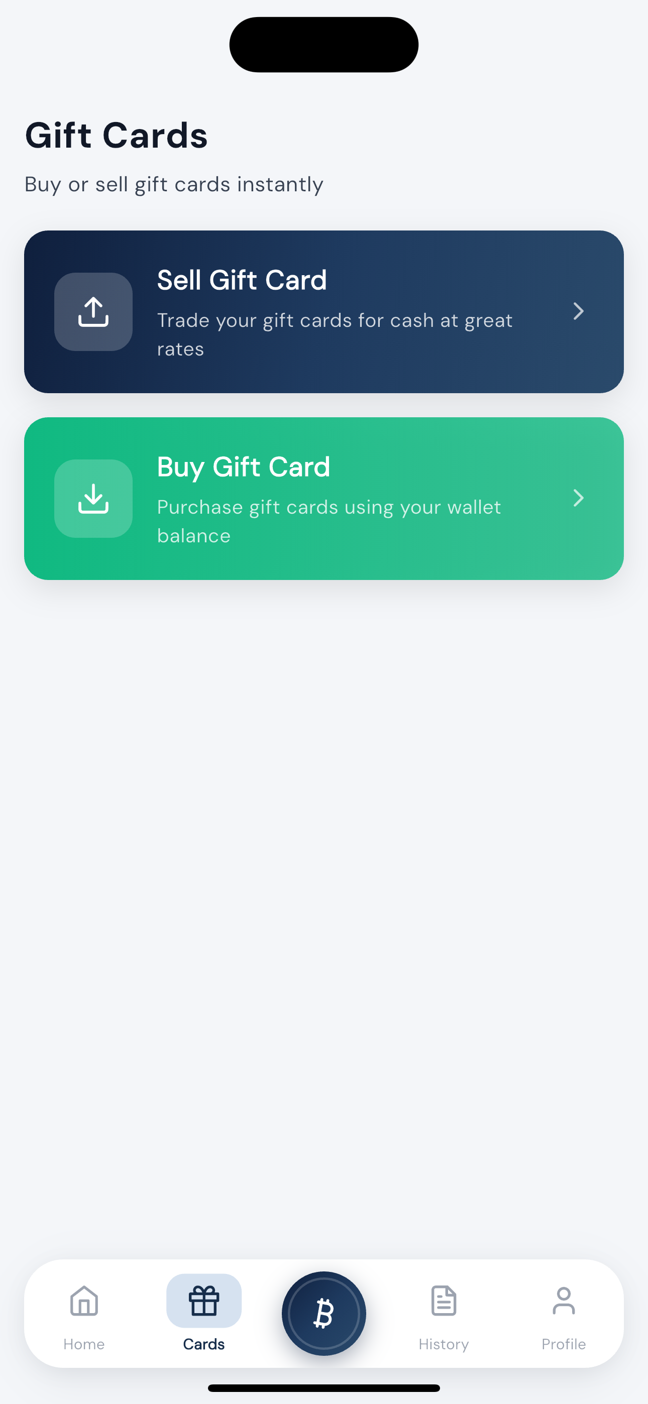 CardFlow - Gift Card Exchange & Marketplace Platform | FoundrCode