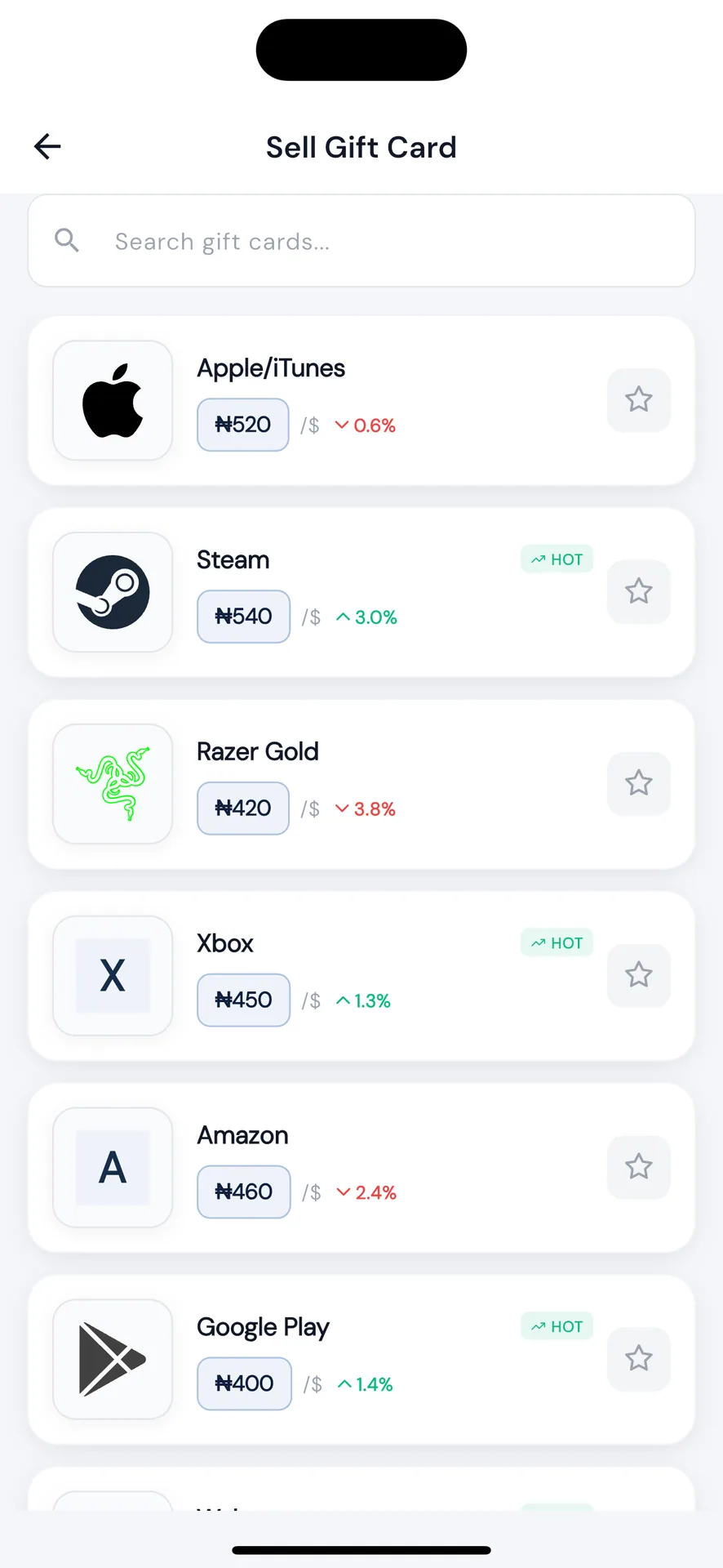 CardFlow - Gift Card Exchange & Marketplace Platform screenshot 4