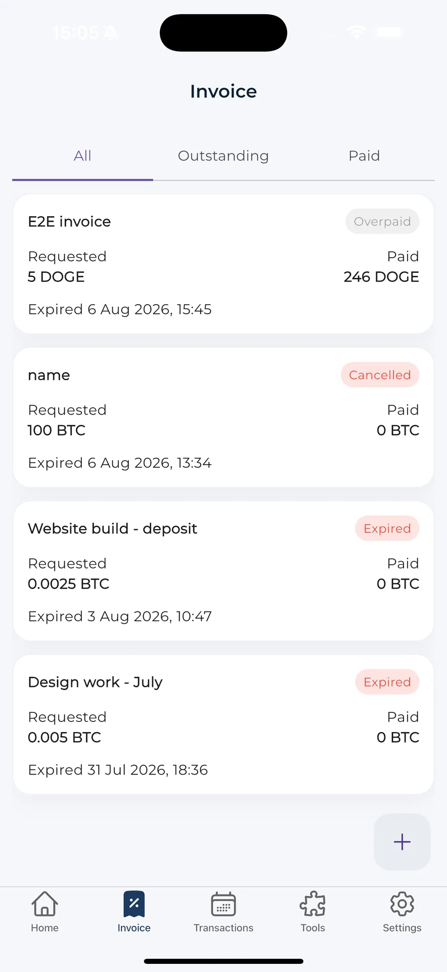 CryptoGate — Multi-Chain Payment Gateway (Flutter + Laravel) screenshot 15