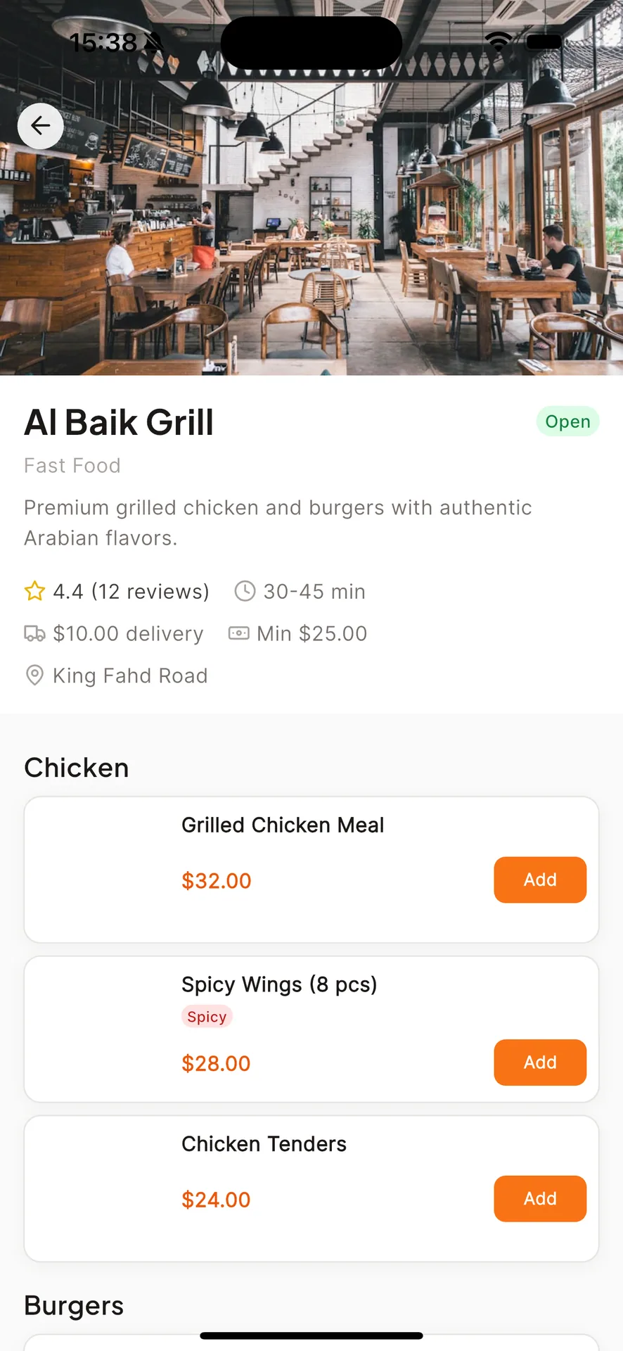 Dispatch — Multi-Vendor Food Delivery Platform screenshot 5