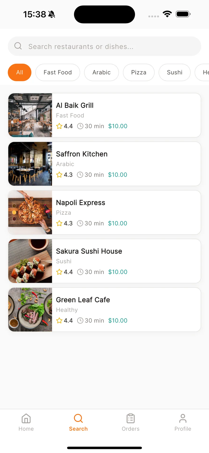 Dispatch — Multi-Vendor Food Delivery Platform screenshot 4