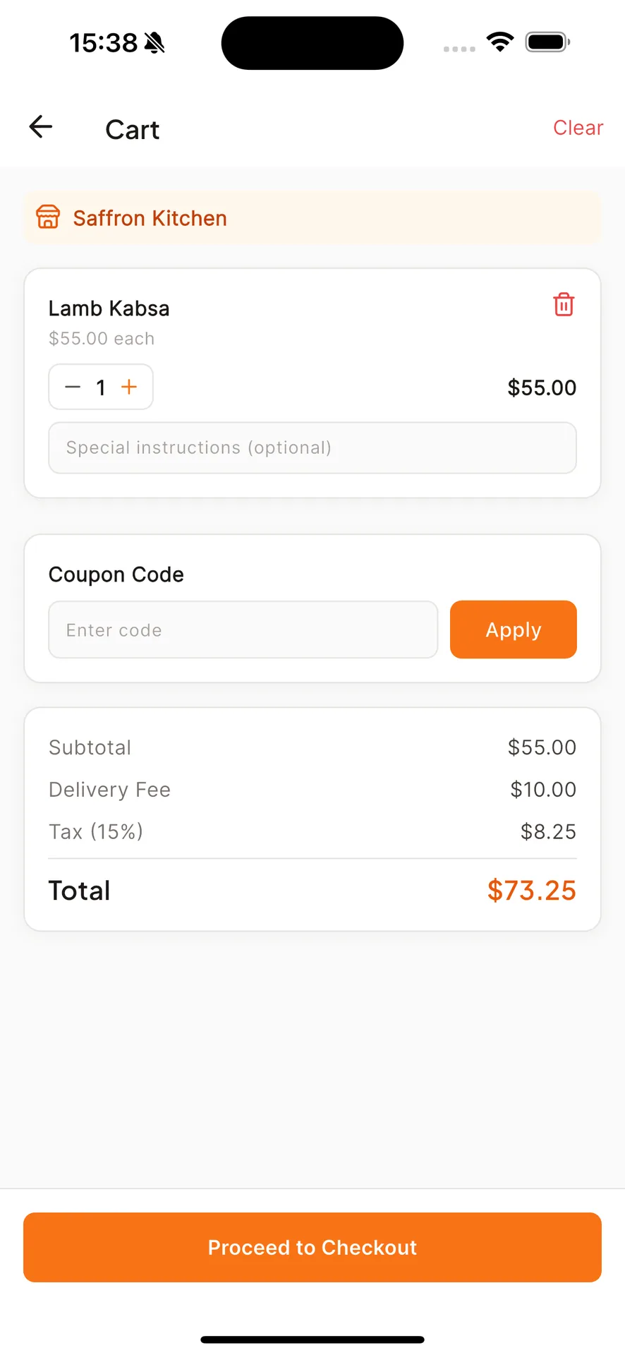 Dispatch — Multi-Vendor Food Delivery Platform screenshot 6