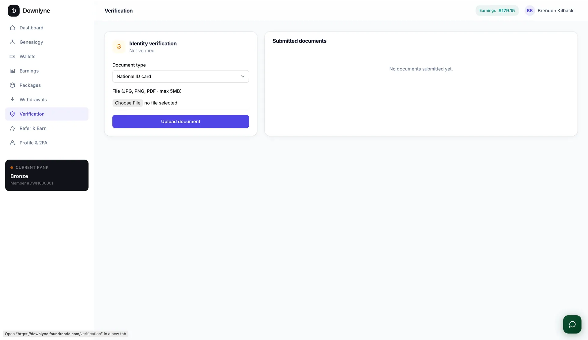 Downlyne — Multi-Plan MLM & Network-Marketing Platform screenshot 9