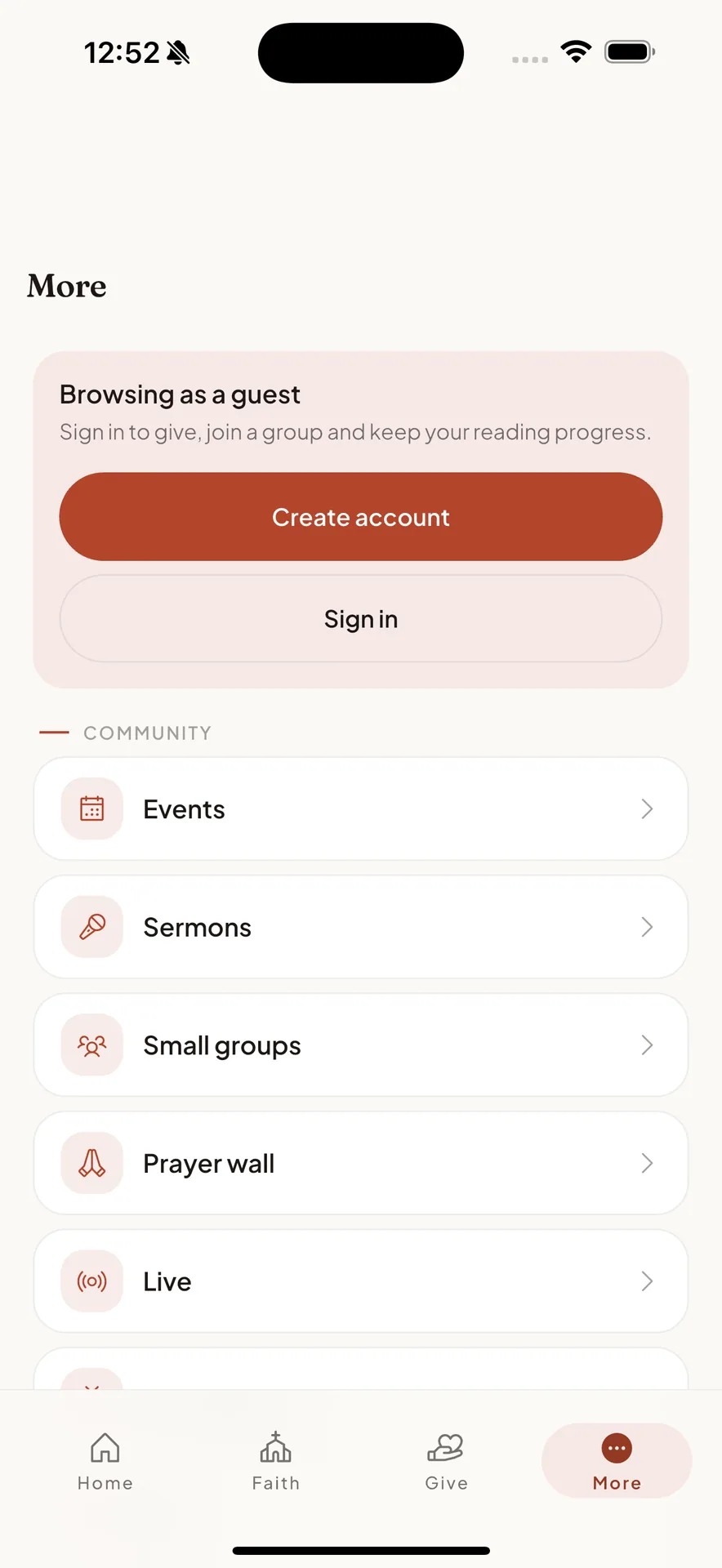 FaithOps — Church & Mosque Management Platform (Laravel + Flutter) screenshot 16