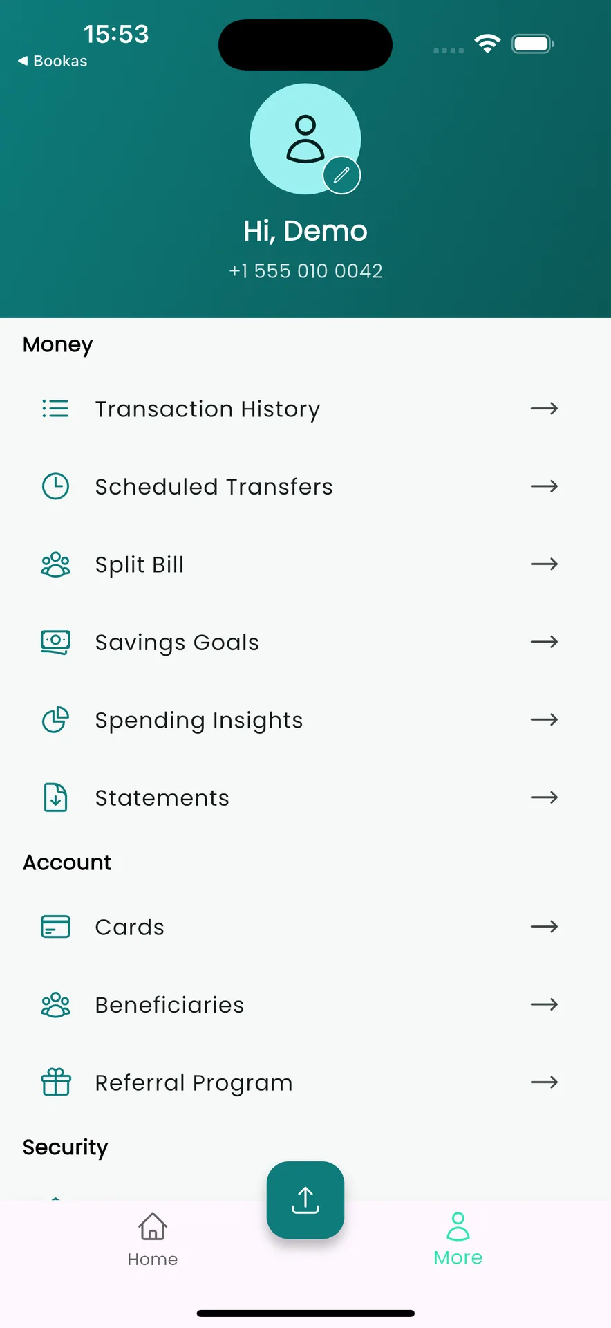 FlashBank Pro - Mobile Banking (Flutter + Laravel + Filament) screenshot 3