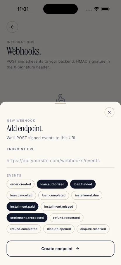 FlexBuy — Buy Now Pay Later Platform (Flutter + Laravel) screenshot 10