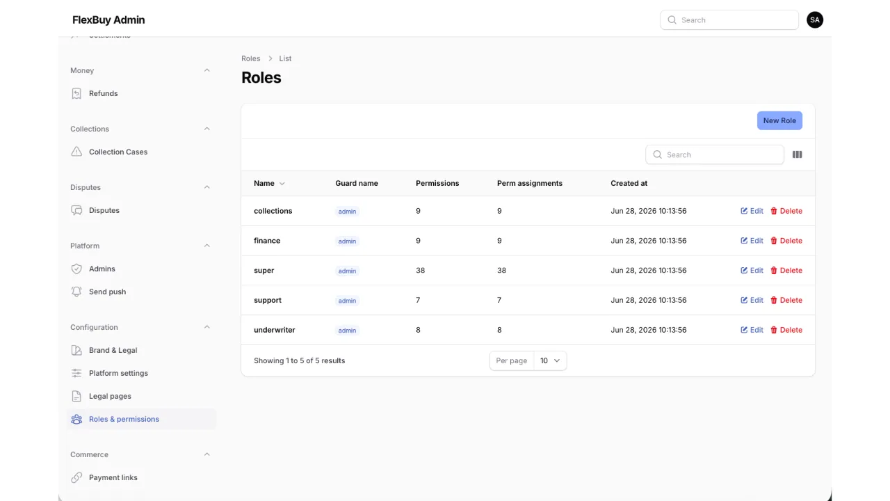 FlexBuy — Buy Now Pay Later Platform (Flutter + Laravel) screenshot 19