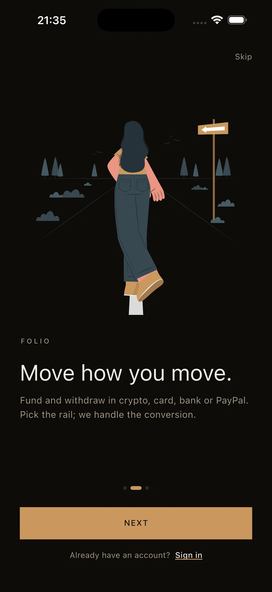 Folio — Private Wealth Wallet & Investment App (Flutter + Laravel) screenshot 9