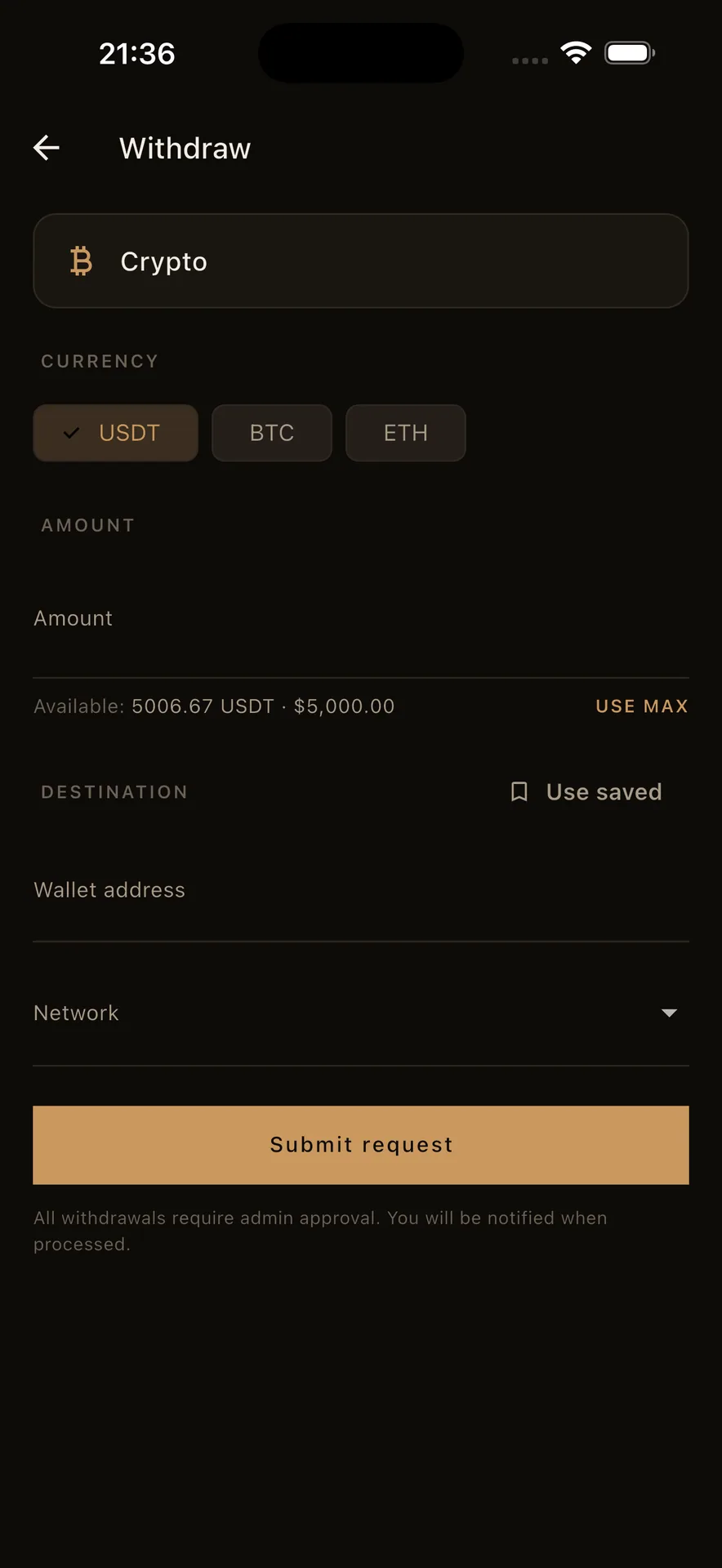 Folio — Private Wealth Wallet & Investment App (Flutter + Laravel) screenshot 18