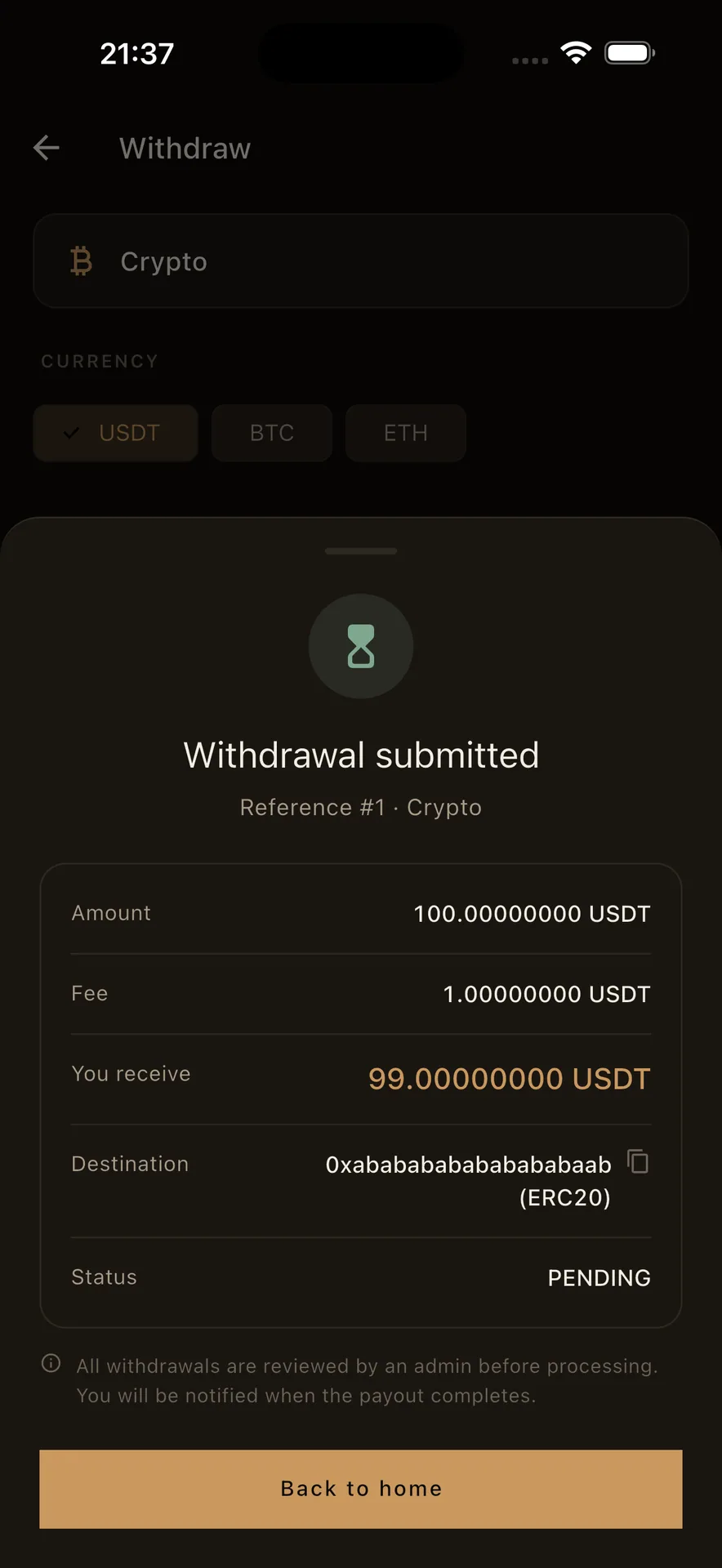 Folio — Private Wealth Wallet & Investment App (Flutter + Laravel) screenshot 19