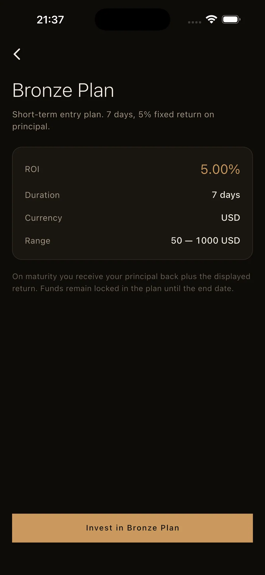 Folio — Private Wealth Wallet & Investment App (Flutter + Laravel) screenshot 21