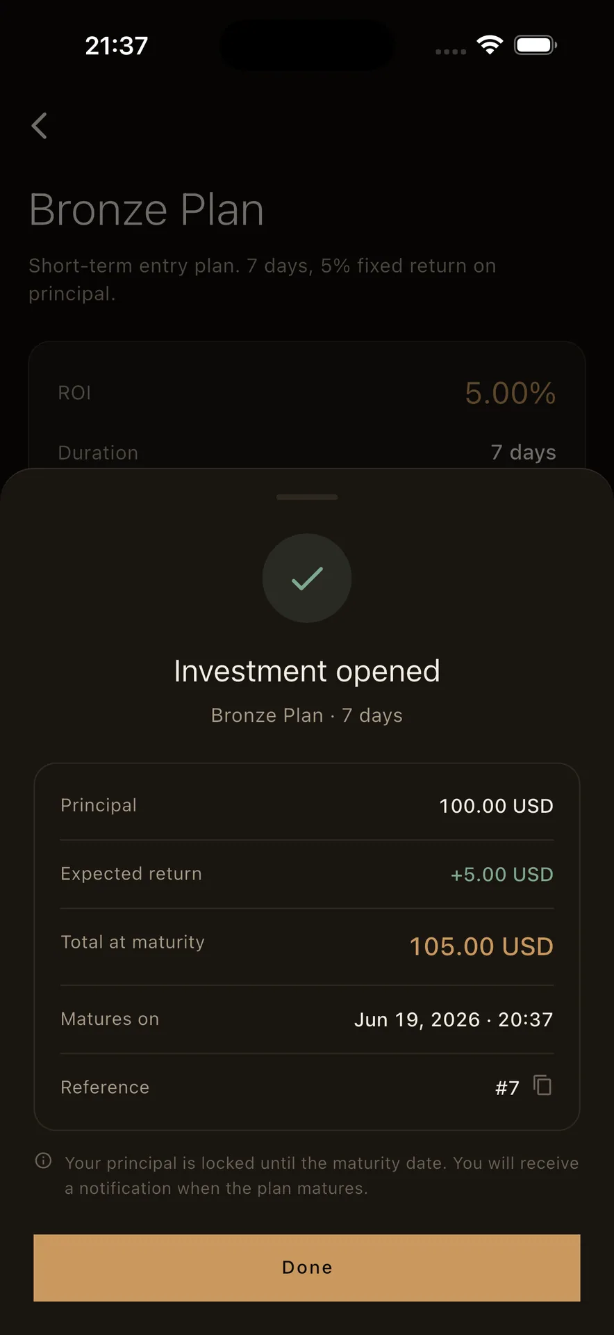 Folio — Private Wealth Wallet & Investment App (Flutter + Laravel) screenshot 22