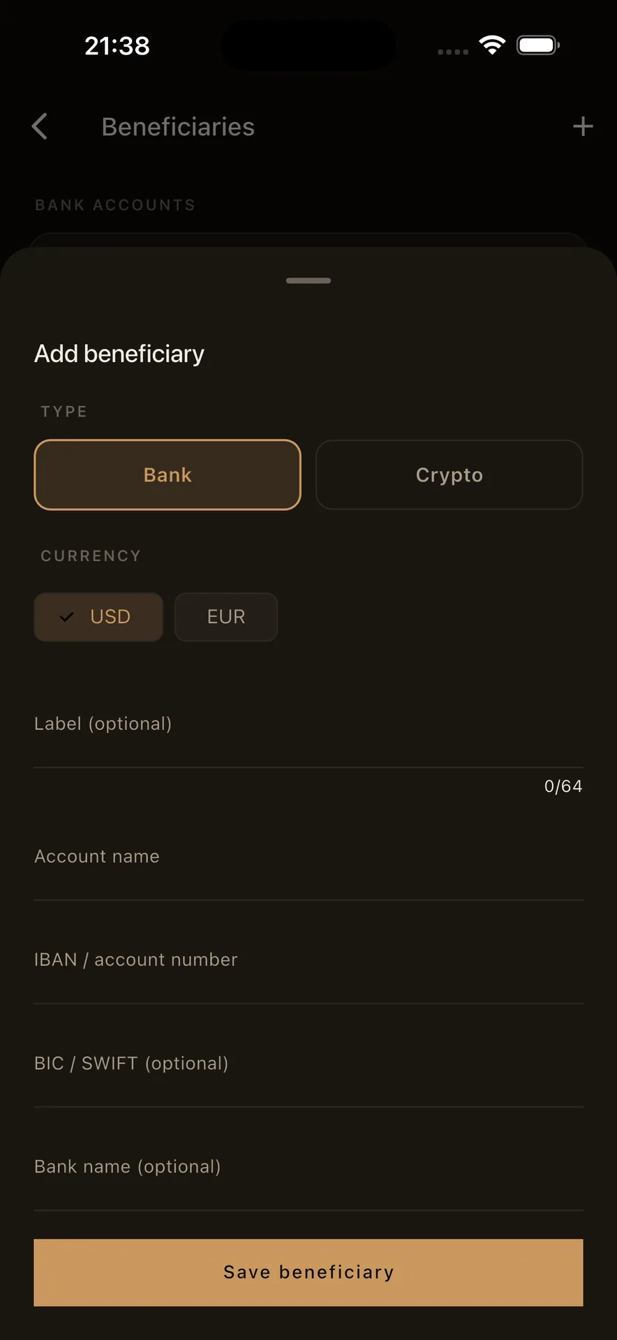 Folio — Private Wealth Wallet & Investment App (Flutter + Laravel) screenshot 28