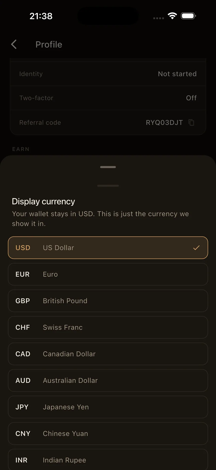 Folio — Private Wealth Wallet & Investment App (Flutter + Laravel) screenshot 30
