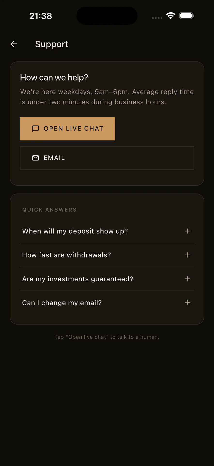 Folio — Private Wealth Wallet & Investment App (Flutter + Laravel) screenshot 31