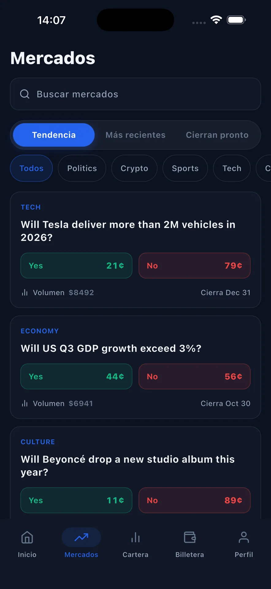 ForecastHQ - Prediction Market Platform (Polymarket-in-a-Box) screenshot 28