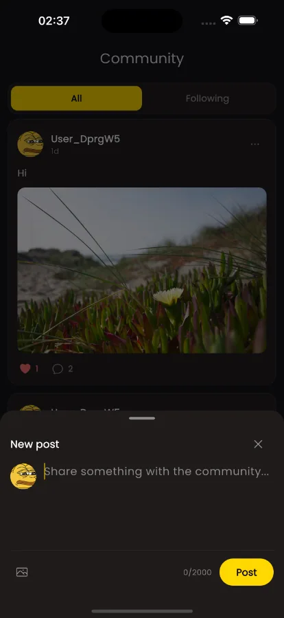 FunPump — Solana Memecoin Launchpad (Flutter + Node) screenshot 8