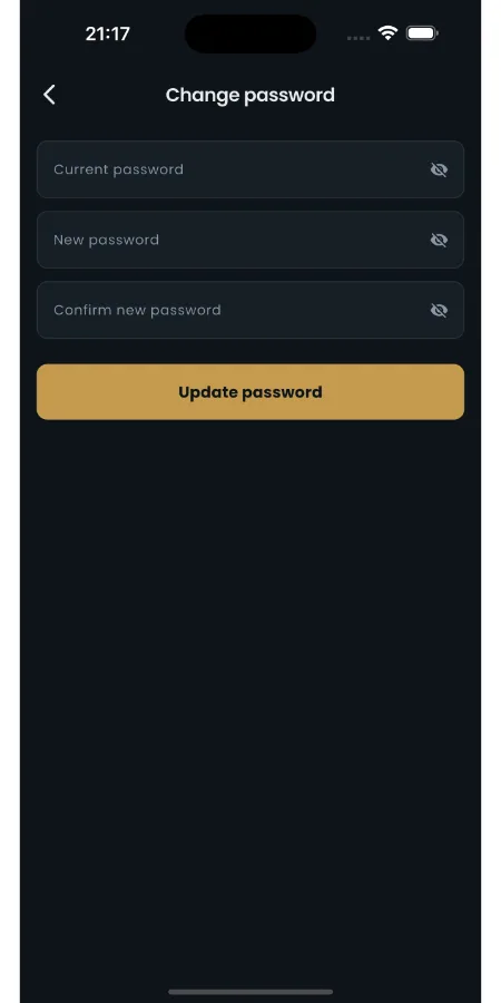 Ledgermark — Multi-Asset Trading App (Flutter + Laravel) screenshot 6