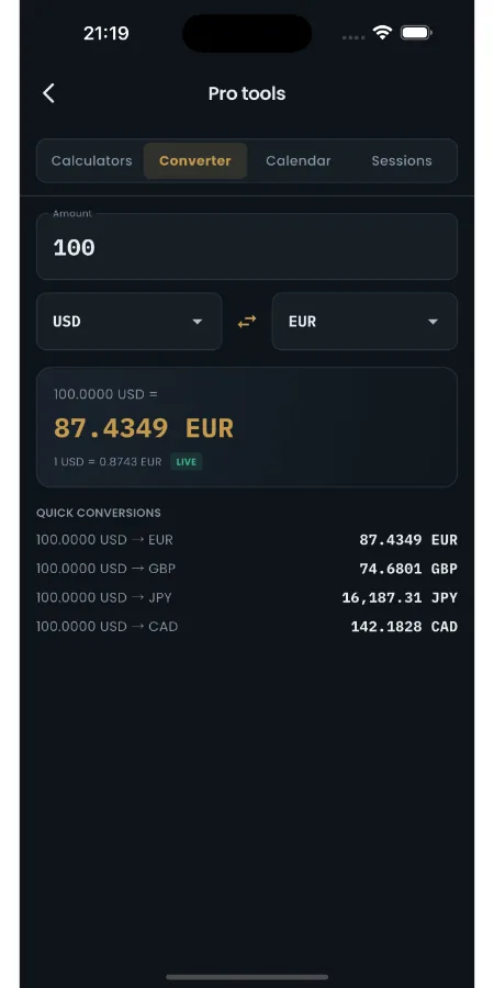 Ledgermark — Multi-Asset Trading App (Flutter + Laravel) screenshot 9