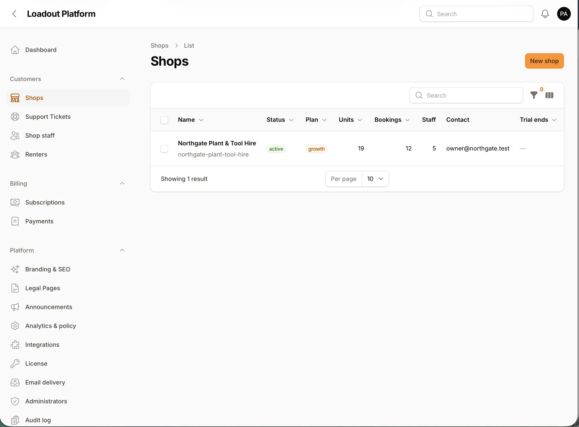 Loadout — Equipment & Tool Rental Platform (Laravel + Flutter) screenshot 3