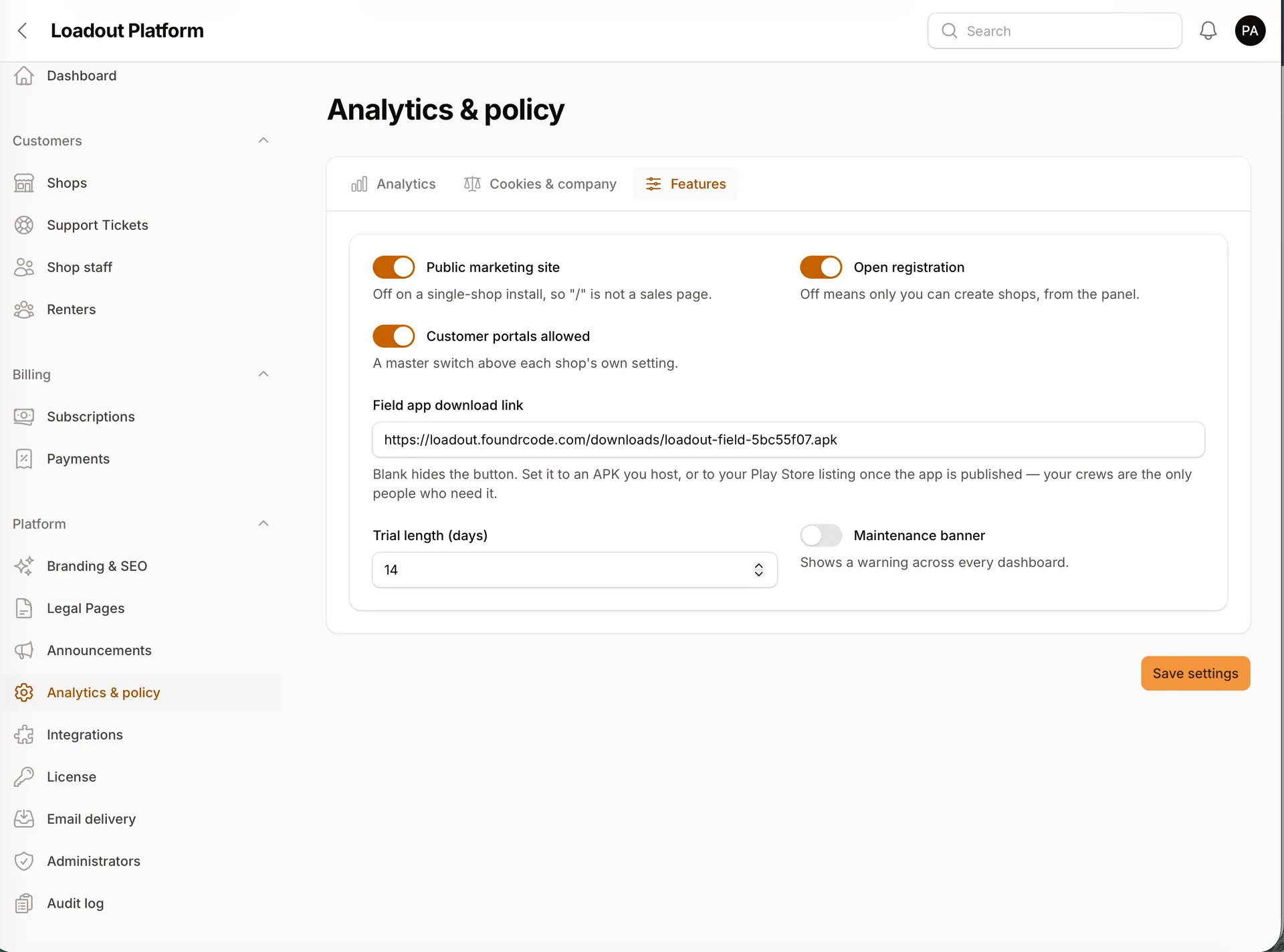 Loadout — Equipment & Tool Rental Platform (Laravel + Flutter) screenshot 10