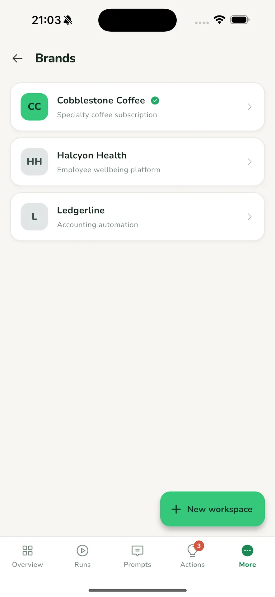 Lumen — AI Search Visibility Tracker (Laravel + Flutter) screenshot 13