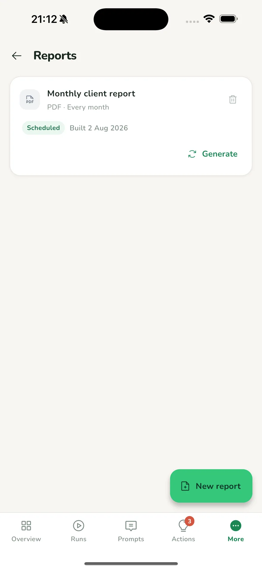 Lumen — AI Search Visibility Tracker (Laravel + Flutter) screenshot 15