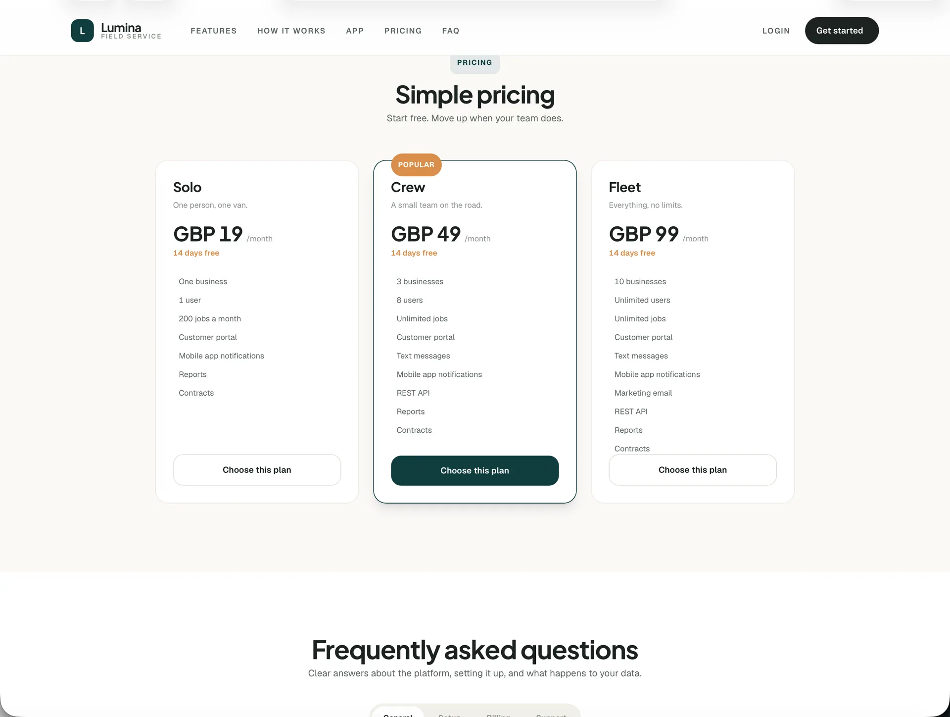 Lumina FSM — Field Service Management SaaS (Laravel + Offline App) screenshot 3