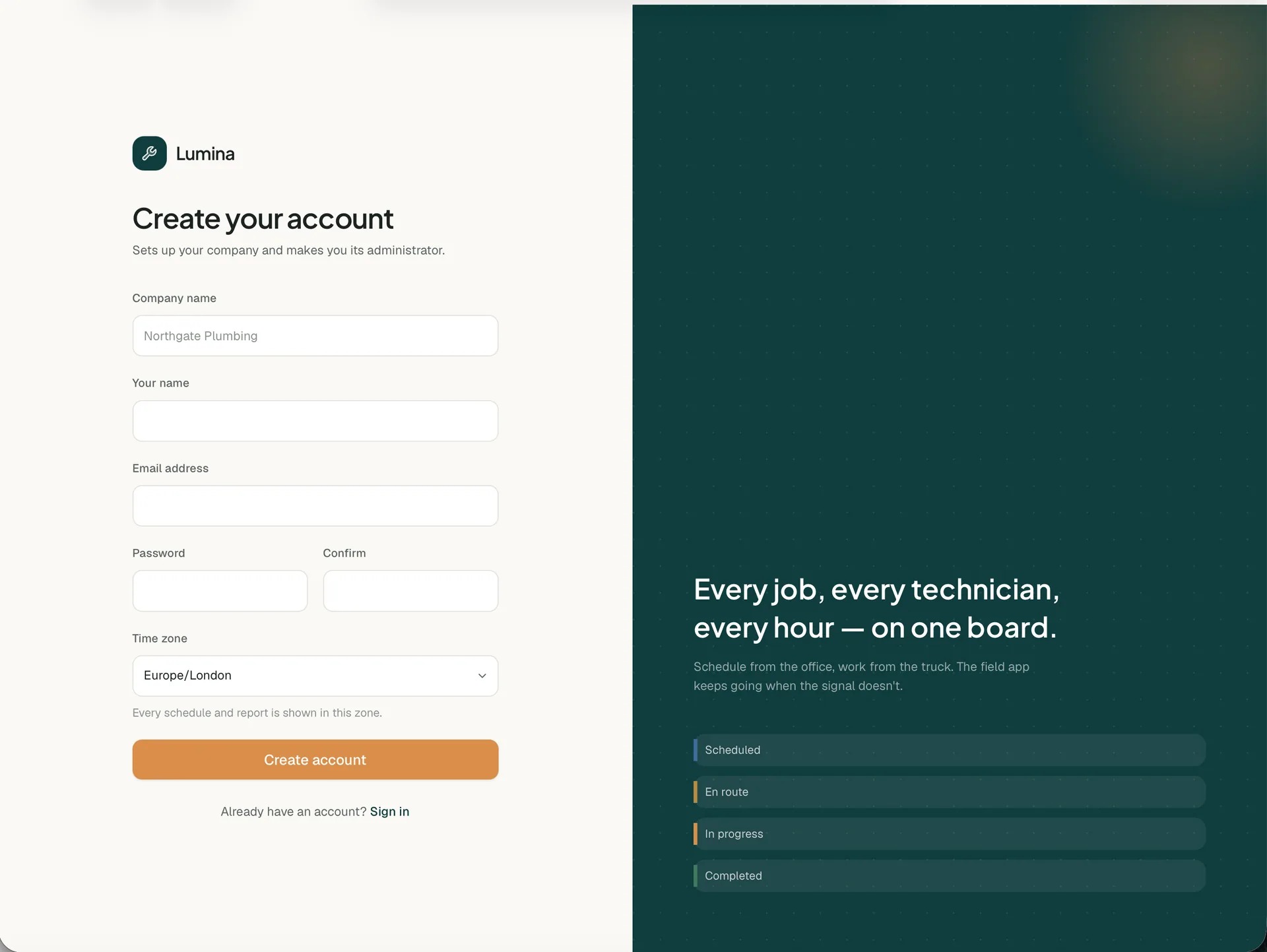 Lumina FSM — Field Service Management SaaS (Laravel + Offline App) screenshot 4