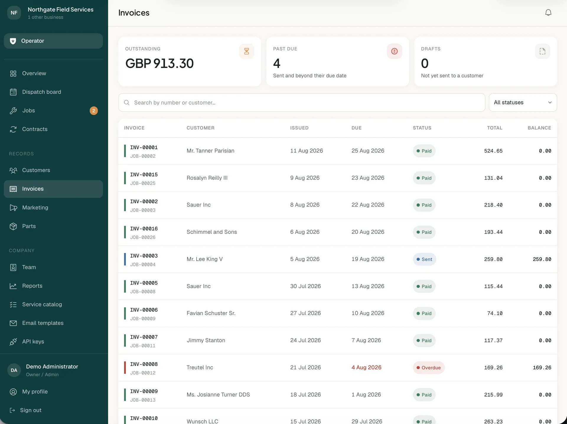 Lumina FSM — Field Service Management SaaS (Laravel + Offline App) screenshot 6