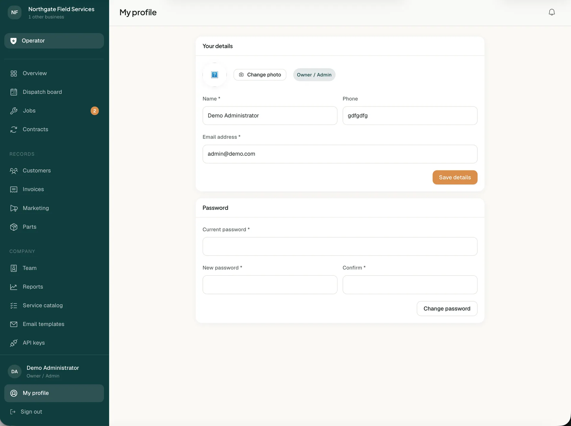 Lumina FSM — Field Service Management SaaS (Laravel + Offline App) screenshot 9