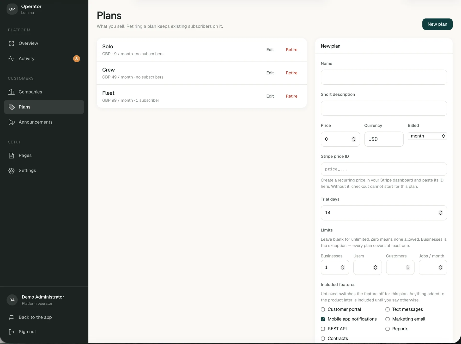 Lumina FSM — Field Service Management SaaS (Laravel + Offline App) screenshot 10