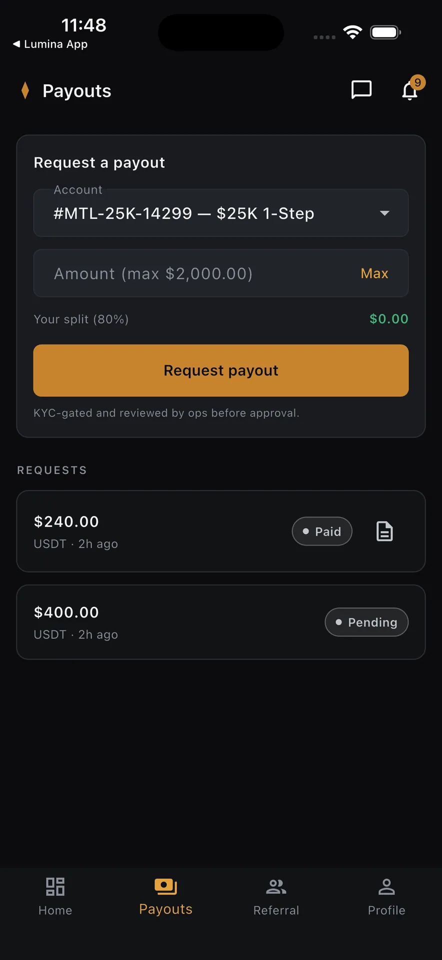 Mettle — White-Label Prop Firm Platform screenshot 4