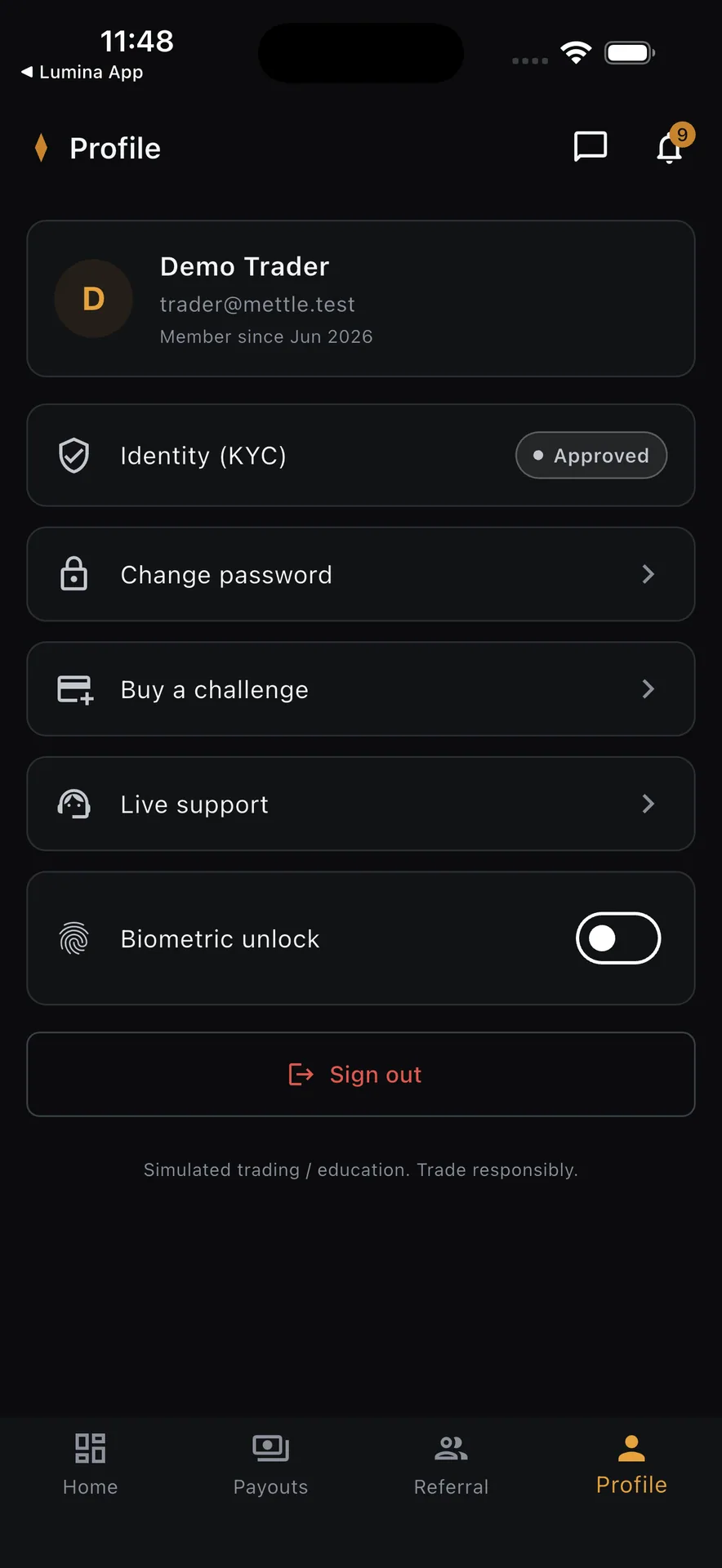 Mettle — White-Label Prop Firm Platform screenshot 6