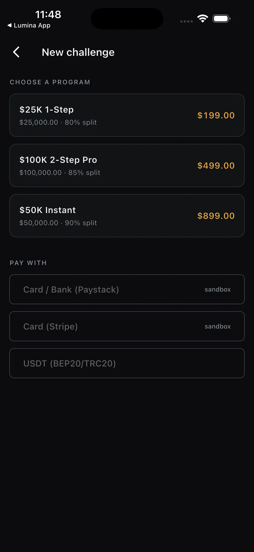 Mettle — White-Label Prop Firm Platform screenshot 7