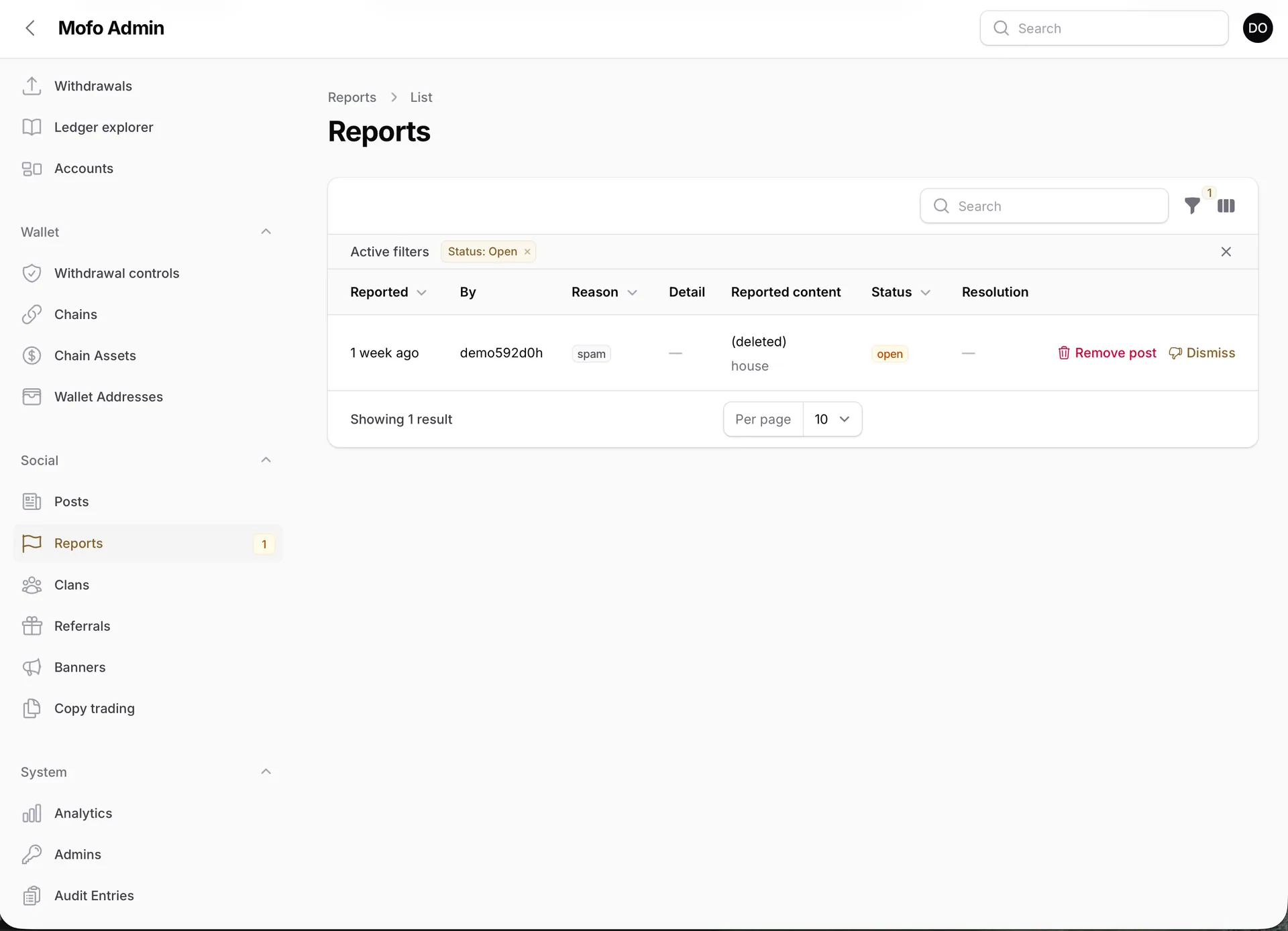 Mofo — Social Crypto Trading App (Flutter + Laravel) screenshot 7
