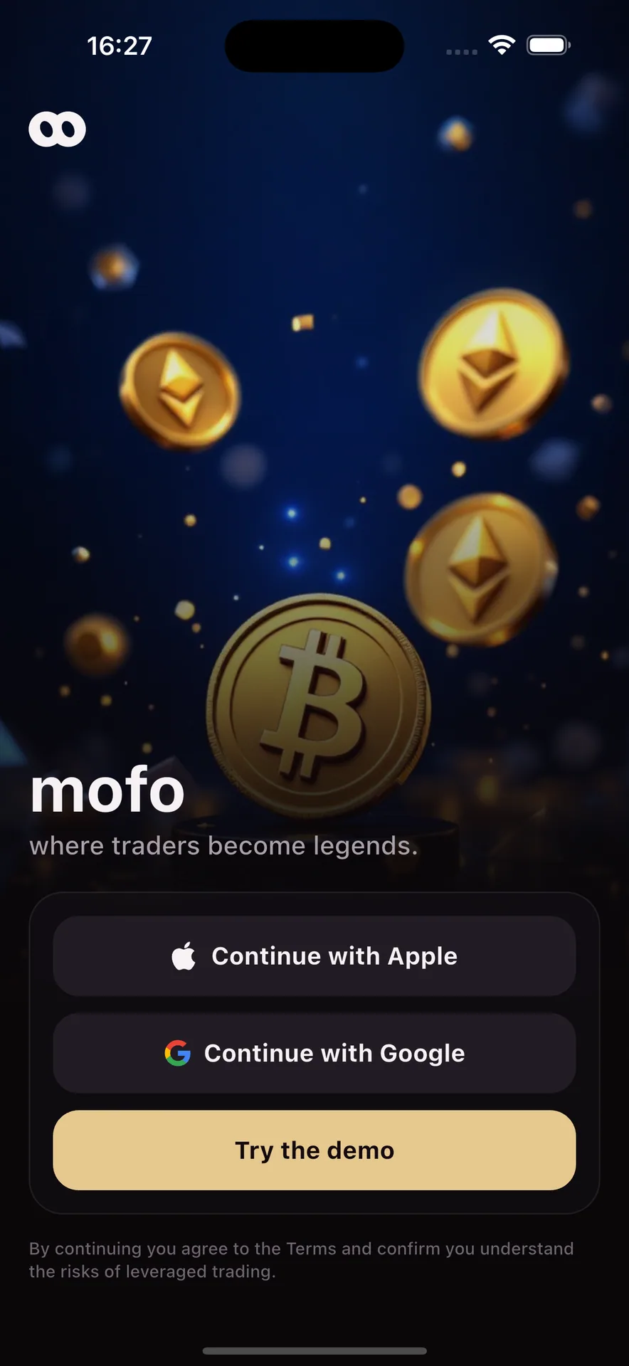 Mofo — Social Crypto Trading App (Flutter + Laravel) screenshot 9