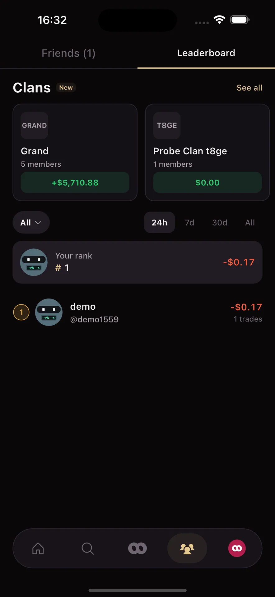 Mofo — Social Crypto Trading App (Flutter + Laravel) screenshot 15