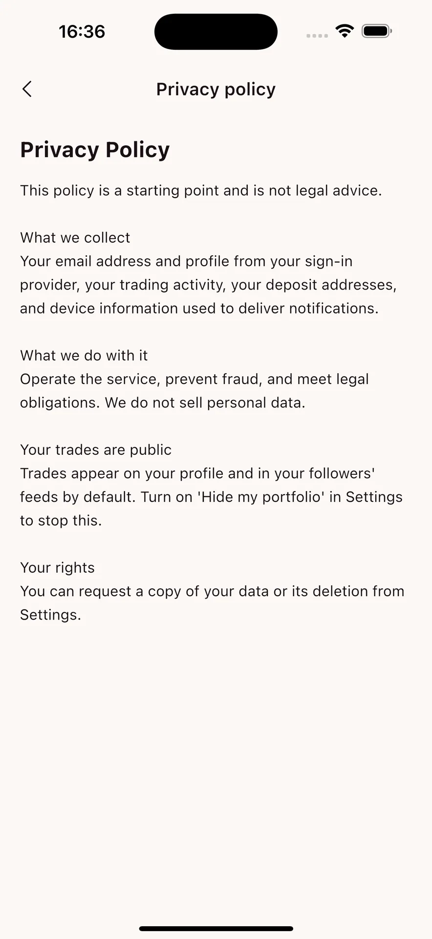 Mofo — Social Crypto Trading App (Flutter + Laravel) screenshot 19