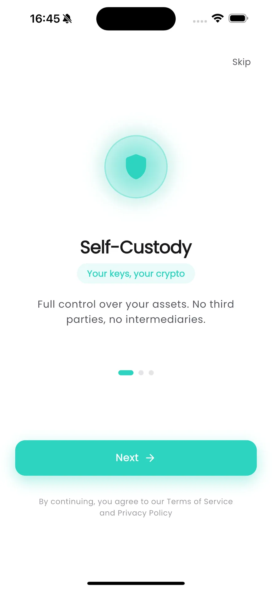 NoWay Wallet — Privacy-First Multi-Chain Cold Wallet screenshot 2