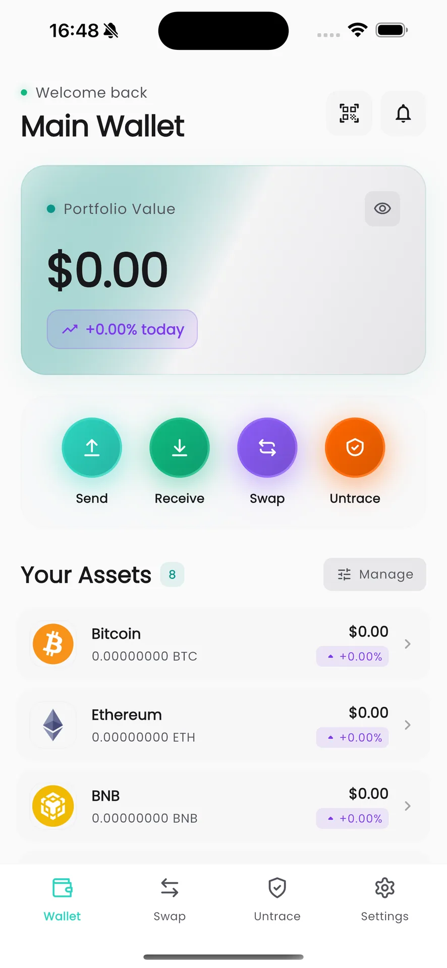 NoWay Wallet — Privacy-First Multi-Chain Cold Wallet screenshot 7